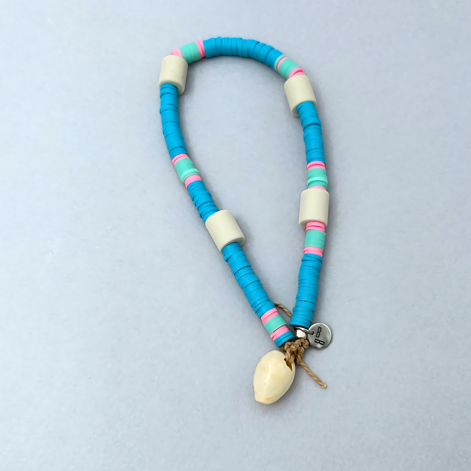 The cool surfer's look anti-tick dog necklace in Galaxiy Blue_wow by Le BijouBijou
